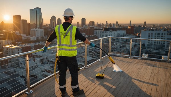 Guide Pratique : Comment Réaliser le Nettoyage de Toits-Terrasses en Toute Sécurité?